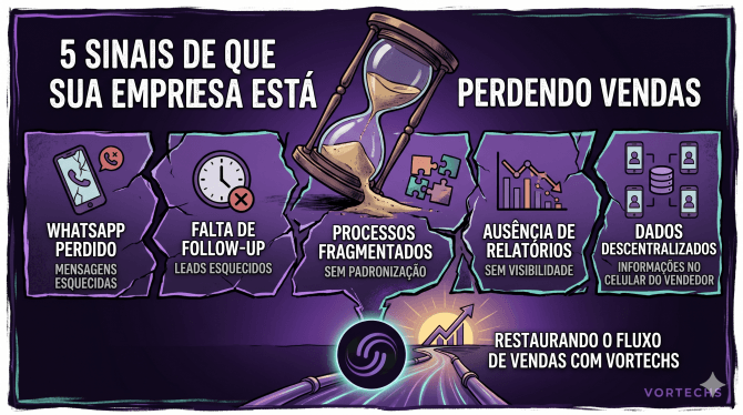 5 sinais de que sua empresa está perdendo vendas por falta de um CRM
